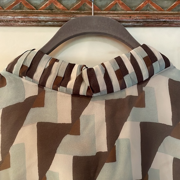 FENDI Sleeveless Silk Dress Size 40 - Picture 7 of 14